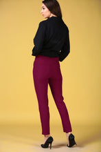 Load image into Gallery viewer, High Waist Maroon Pants