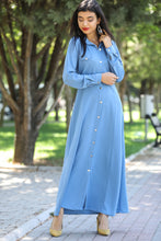 Load image into Gallery viewer, Front Buttoned Dress