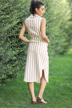 Load image into Gallery viewer, Banded Waist Patterned Short Dress